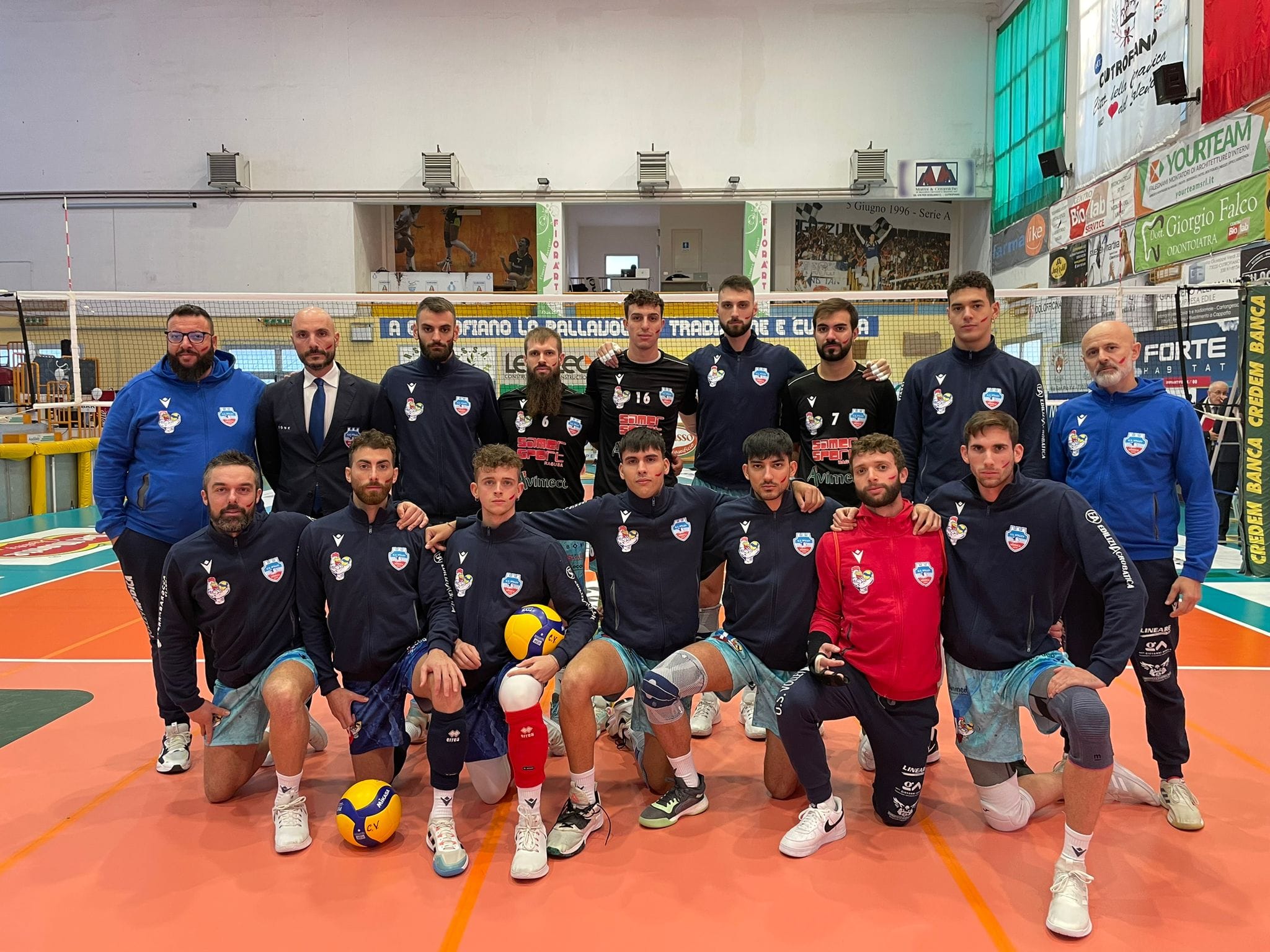 Avimecc Volley Modica k0 con il Casarano, i biancoazzurri si fanno rimontare e si arrendono in 4 set