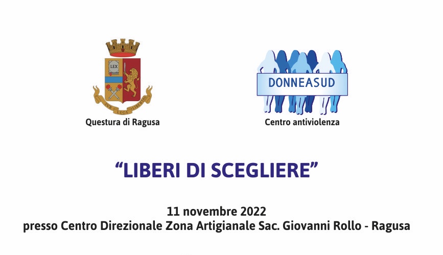 Ragusa: “Liberi di scegliere” seminario formativo organizzato da Donne A Sud