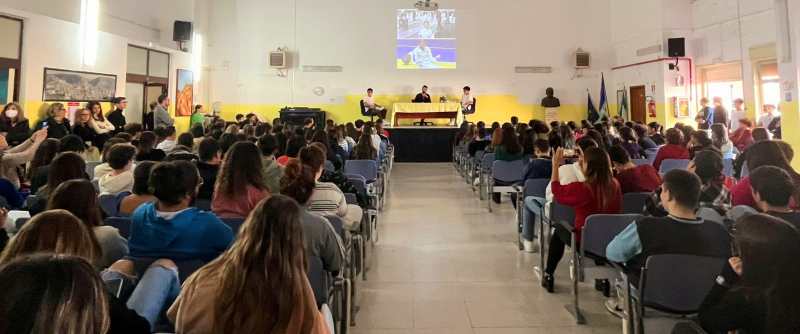 Scicli, Lectio Magistralis del campione olimpico Giorgio Avola all’Istituto Quintino Cataudella