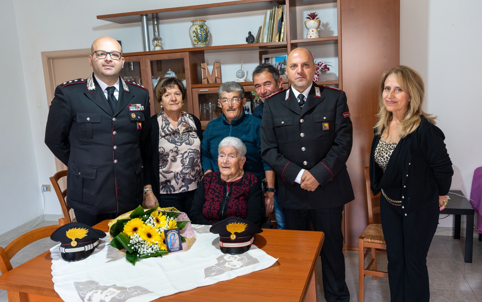Nonna Giorgia compie 100 anni e riceve gli auguri dei Carabinieri di Modica