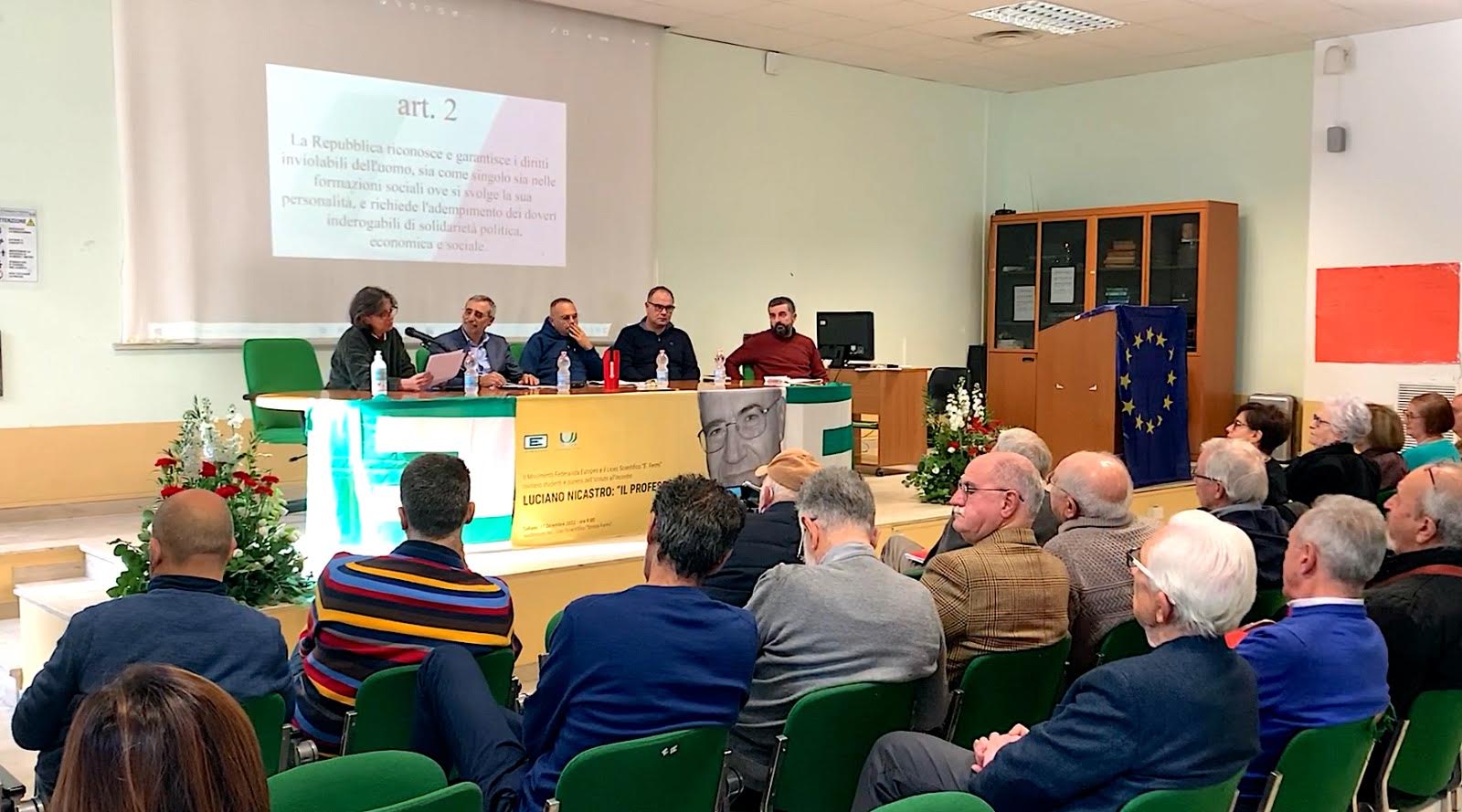 Ragusa celebra il ricordo del prof. Luciano Nicastro, tra aneddoti e commozione