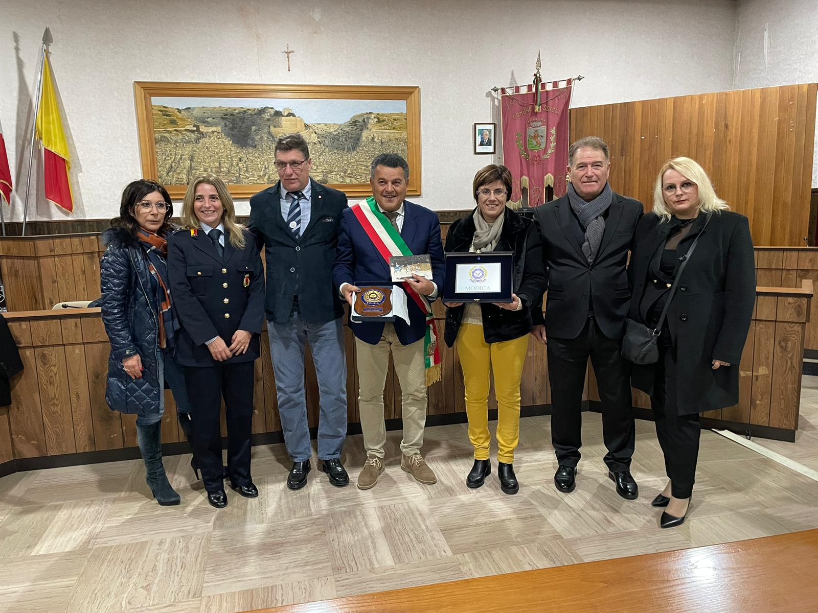 Volontariato stradale: a Scicli il sindaco Marino ha consegnato gli attestati AEOP