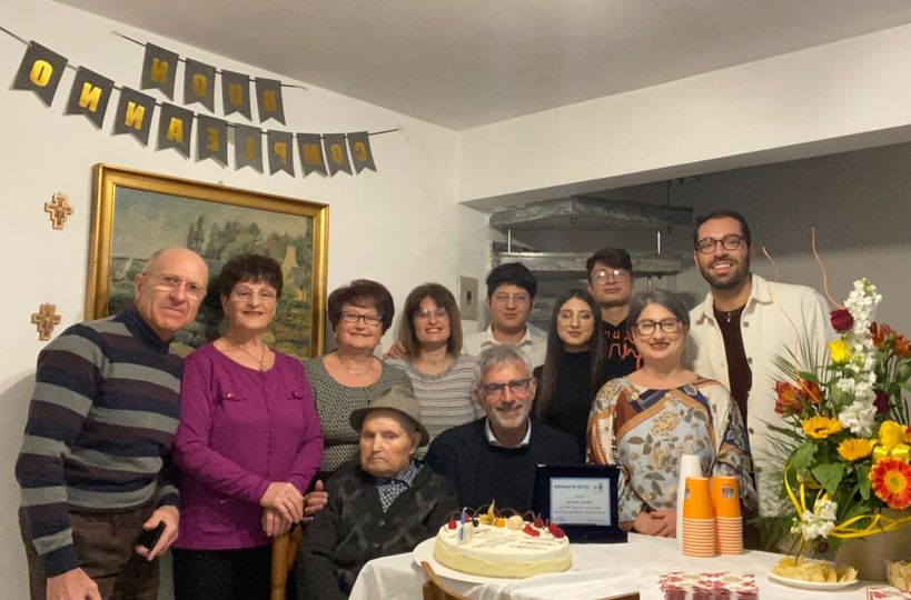 A Ragusa un nuovo centenario: auguri a nonno Giuseppe Guastella