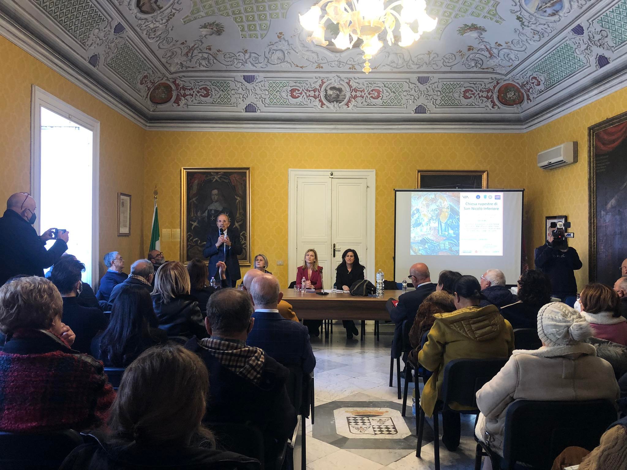 Modica: a Palazzo Grimaldi i protagonisti del presente e del passato della Chiesa di San Nicolò (Video)