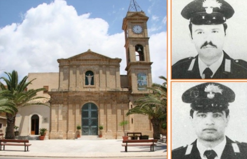 A Donnalucata la commemorazione della morte dei carabinieri Fava e Garofalo uccisi nel 1994