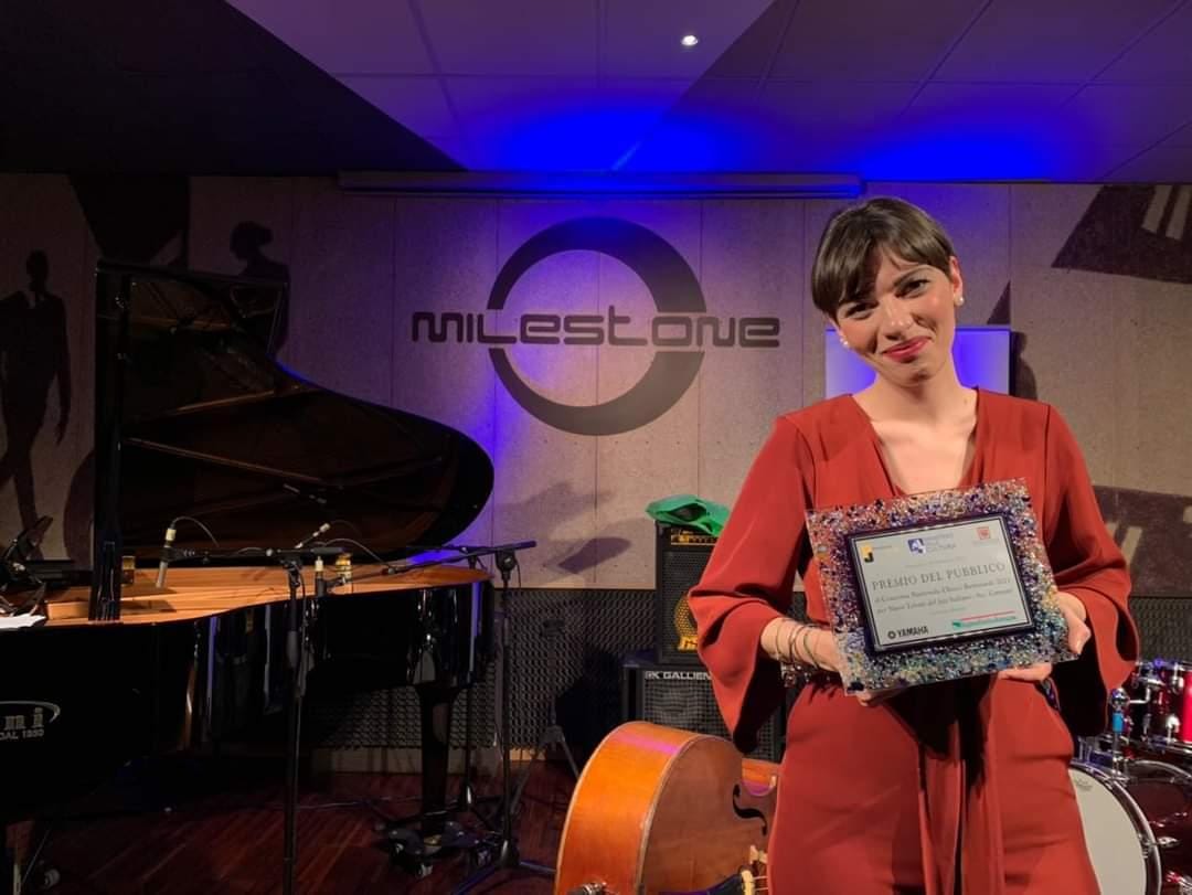 La modicana Chiara Provvidenza, il Premio del Pubblico al Concorso Chicco Bettinardi per giovani talenti del jazz