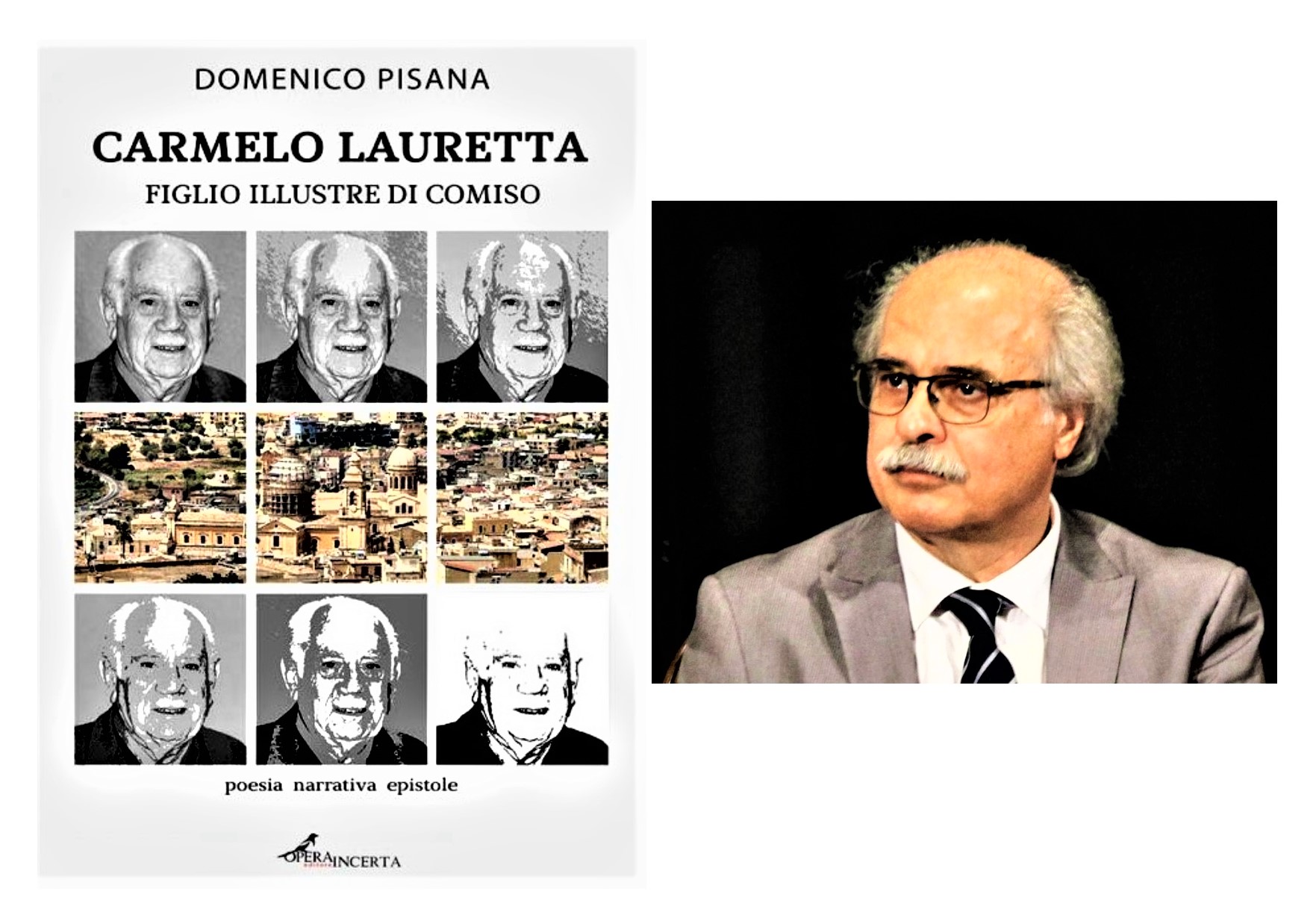 Comiso, il poeta Carmelo Lauretta in un libro di Domenico Pisana. Intervista con l’autore