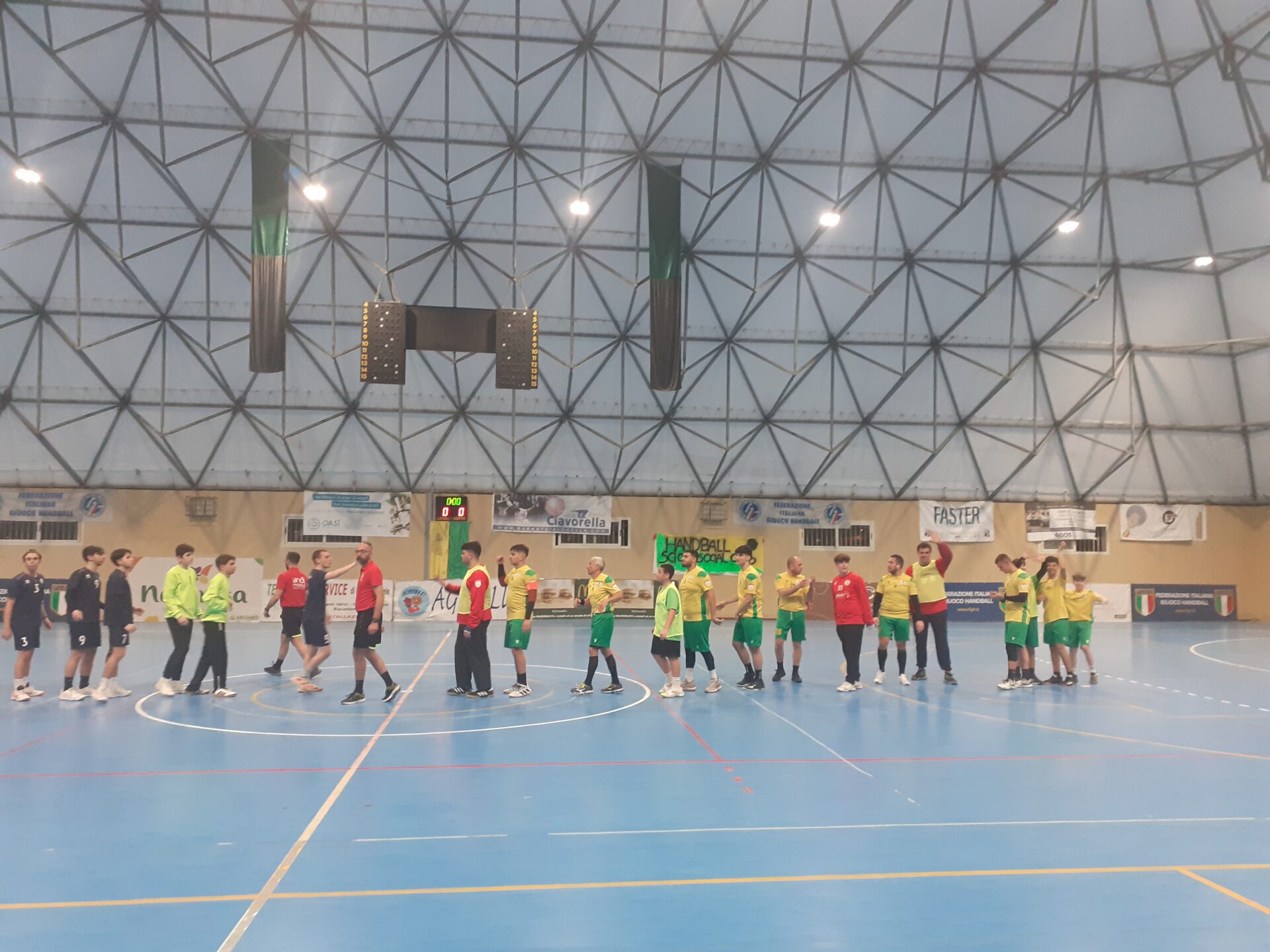 Pallamano: facile successo per la Handball Scicli, nella terza giornata della fase a orologio netto successo sul Beach Team Messina