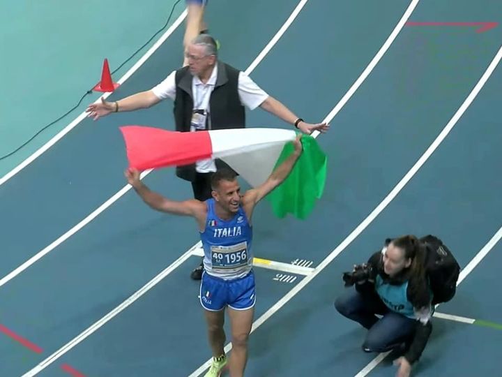 Atletica: lo sciclitano Tony Liuzzo è campione mondiale nella categoria M40, i complimenti del sindaco Marino