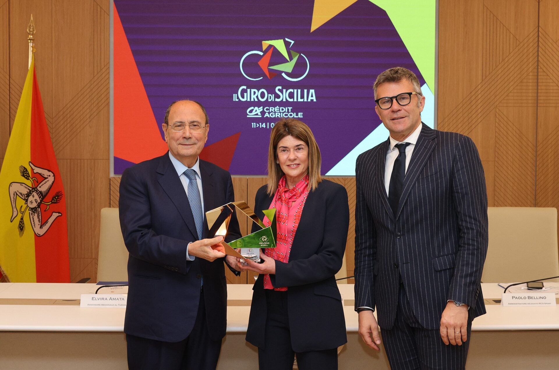 Giro di Sicilia di ciclismo, presentata a Palermo l’edizione 2023, la seconda tappa arriverà a Vittoria