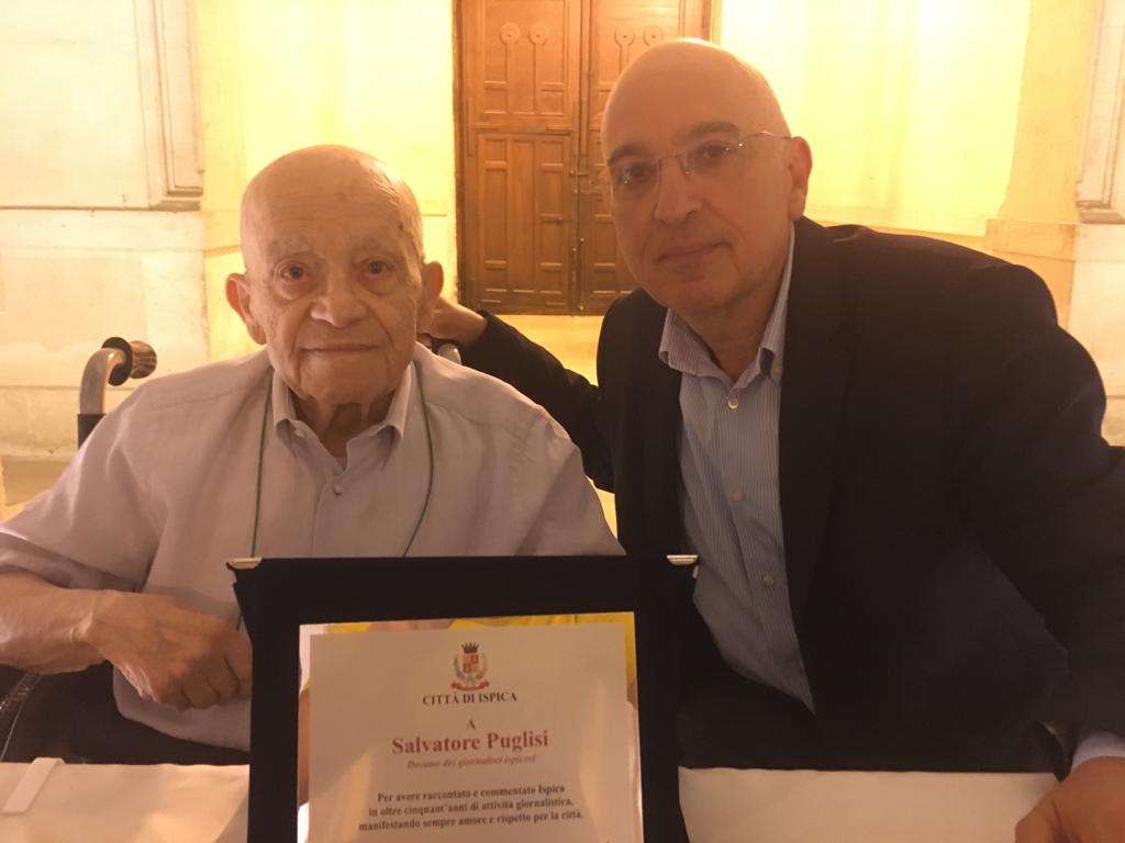 Ispica, perde un pezzo di storia. Tristezza per la scomparsa di Salvatore Puglisi, decano dei giornalisti locali