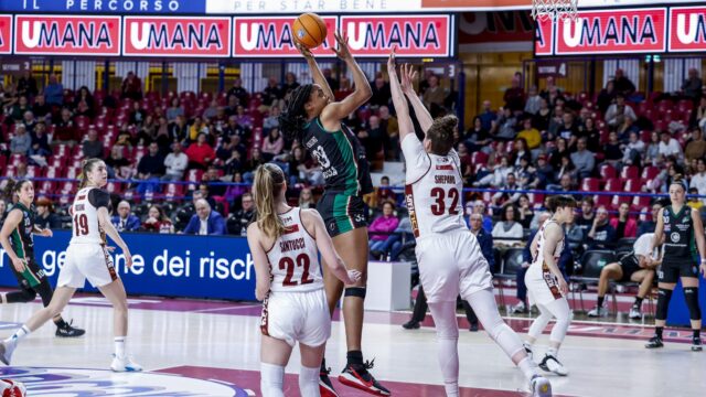 Basket, serie A1 femminile: la Reyer Venezia batte la Passalacqua Ragusa in gara 1 play off, martedì al “PalaMinardi” gara 2