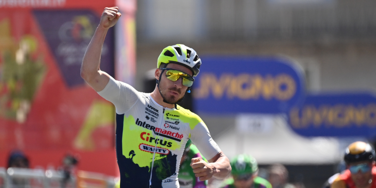 Giro di Sicilia: a Vittoria trionfa Bonifazio, Caruso solo quinto, Fisher Black resta in maglia giallorossa