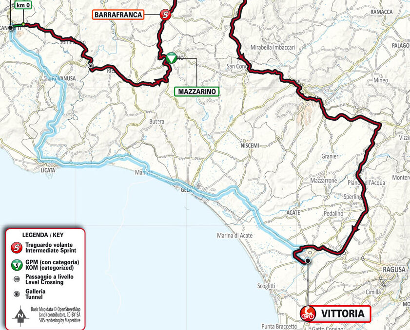Giro di Sicilia fa tappa a Vittoria: ecco tutte le indicazioni sulle strade chiuse e le alternative