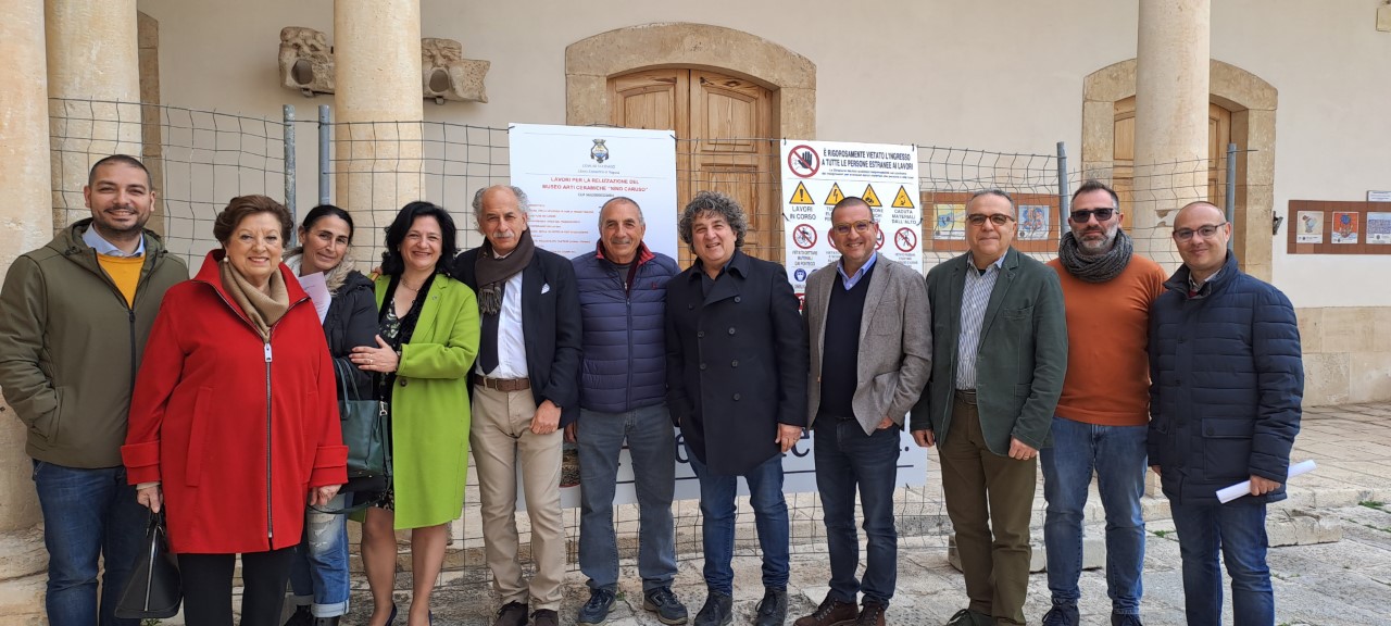 Il centro storico di Comiso avrà fra tre mesi il museo d’arte e ceramica “Nino Caruso”