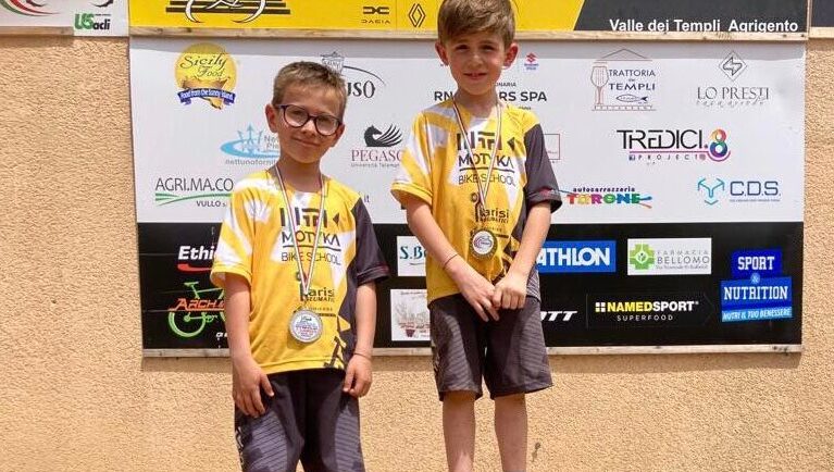 Bike: alla terza prova di Coppa Sicilia “Giovanissimi” fuoristrada Xco FCI la Motyka Bike School nella “Top Five”