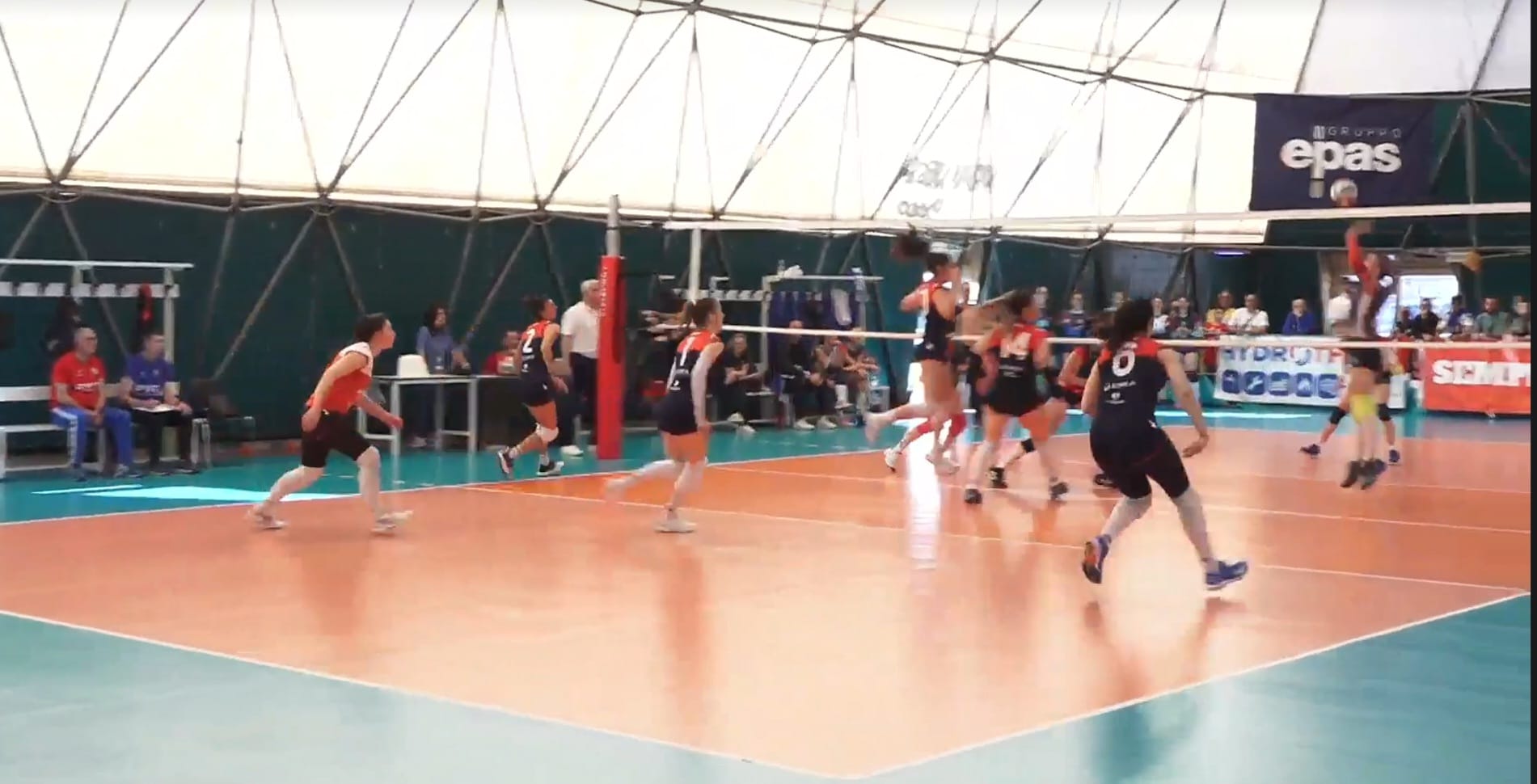 La PVT Modica si aggiudica nettamente gara 1 play off contro Palermo, le biancorosse a un solo set dalla B2