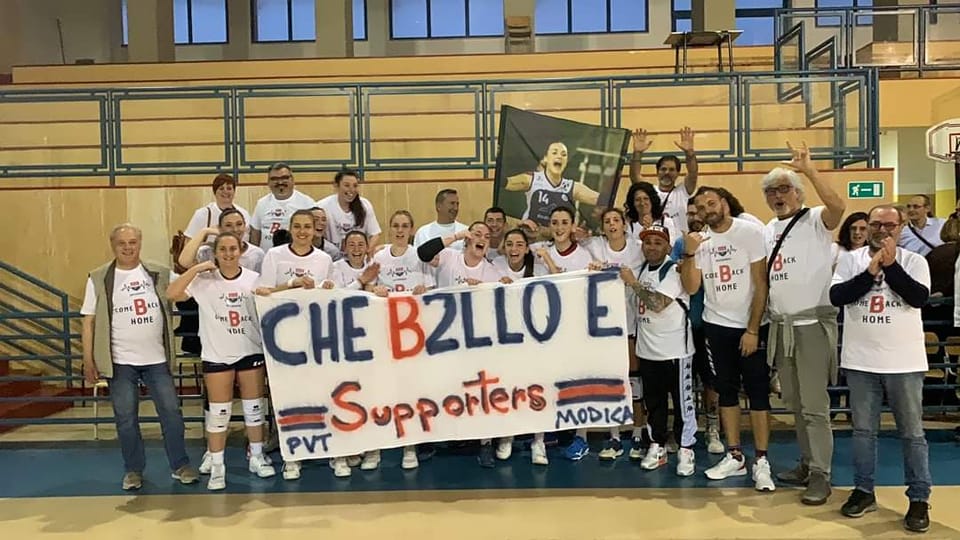 La PVT Modica si aggiudica anche gara2, le biancorosse passano in tre set a Palermo e “volano” meritatamente in B2
