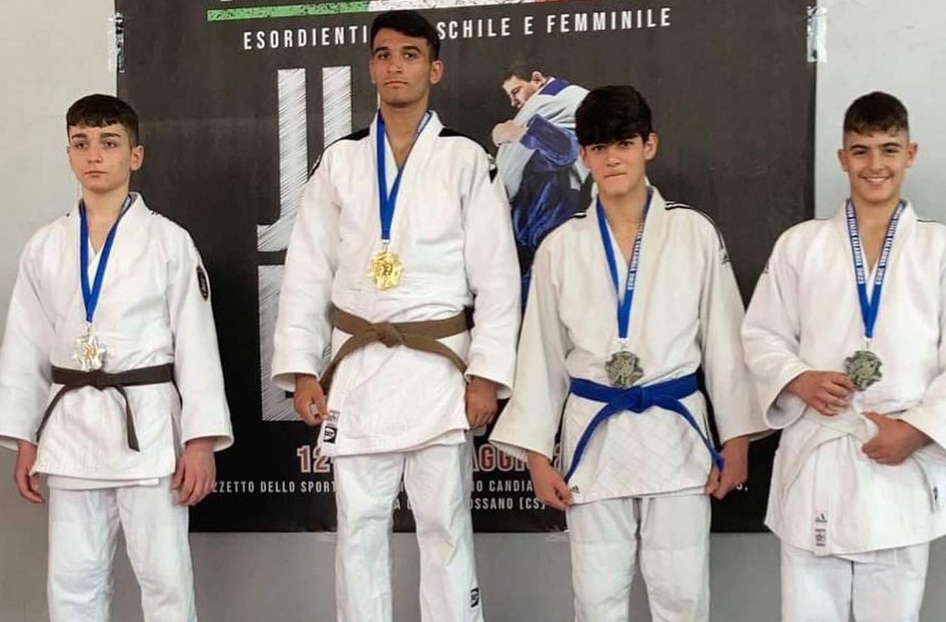 Judo: la Ushijima Pozzallo si fa onore al Trofeo Italia under 15 di Rossano Calabro