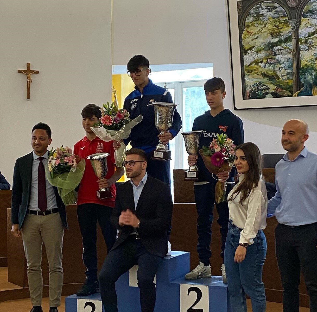 Ciclismo:alla centesima edizione della “Coppa Ascensione” terzo posto per Lampasona della Almo Nial Nizzoli