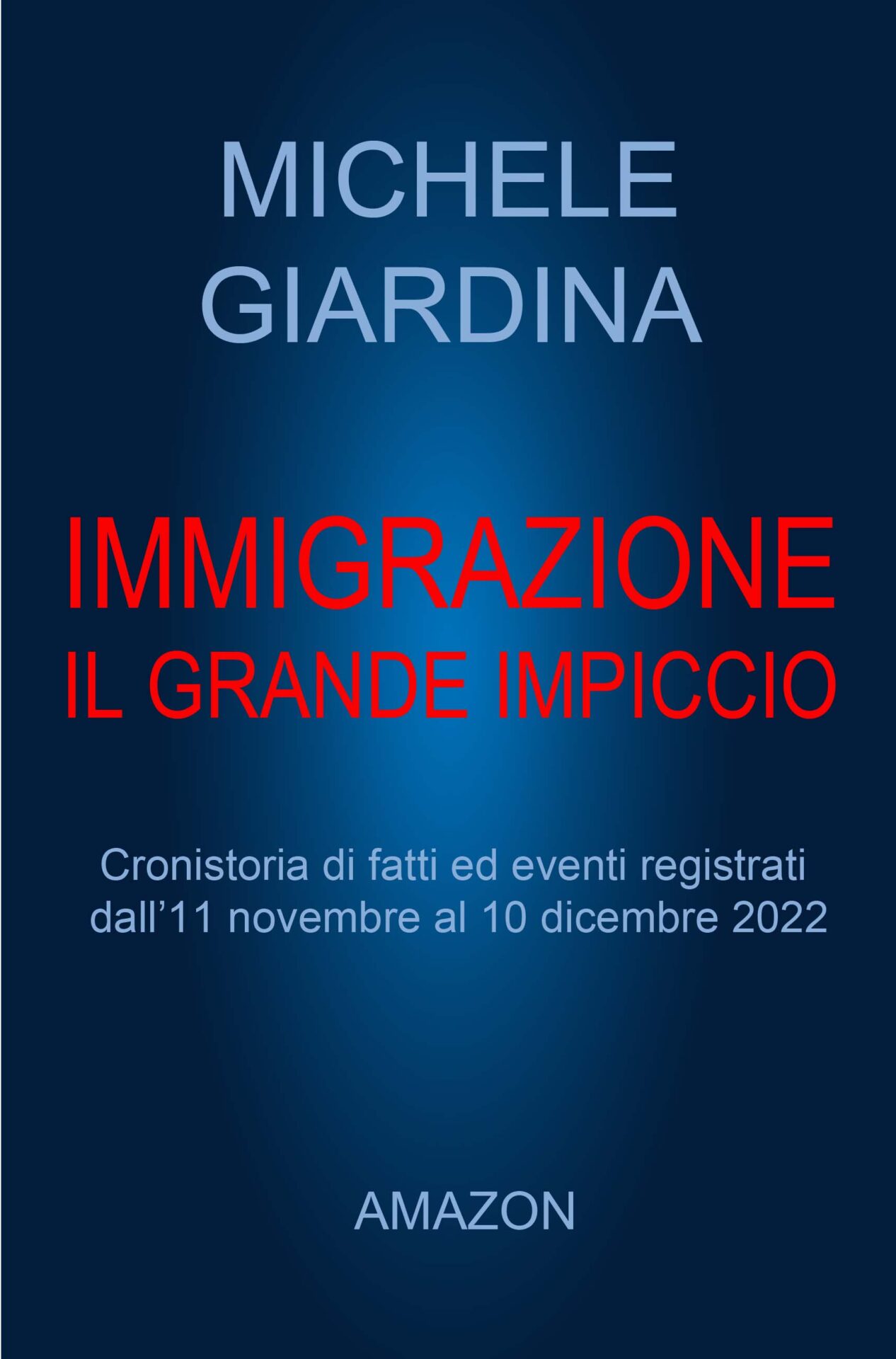 Successo in libreria dell’ultimo libro di Michele Giardina, “Immigrazione, il grande impiccio”