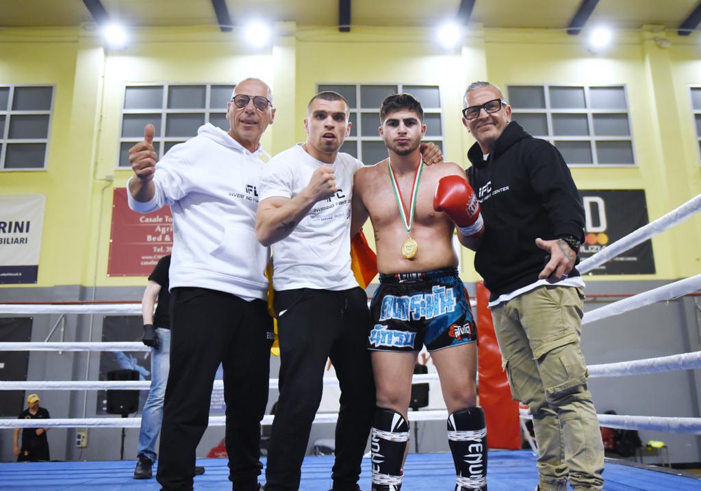 Sport da combattimento: al “The Challenge” di Molfetta successo di Igor Distabile, i complimenti del presidente Csen