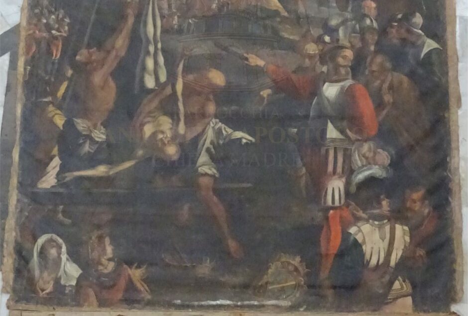 Per la festa di San Pietro a Modica sarà visibile ai fedeli la tela del XVI secolo scoperta a gennaio?