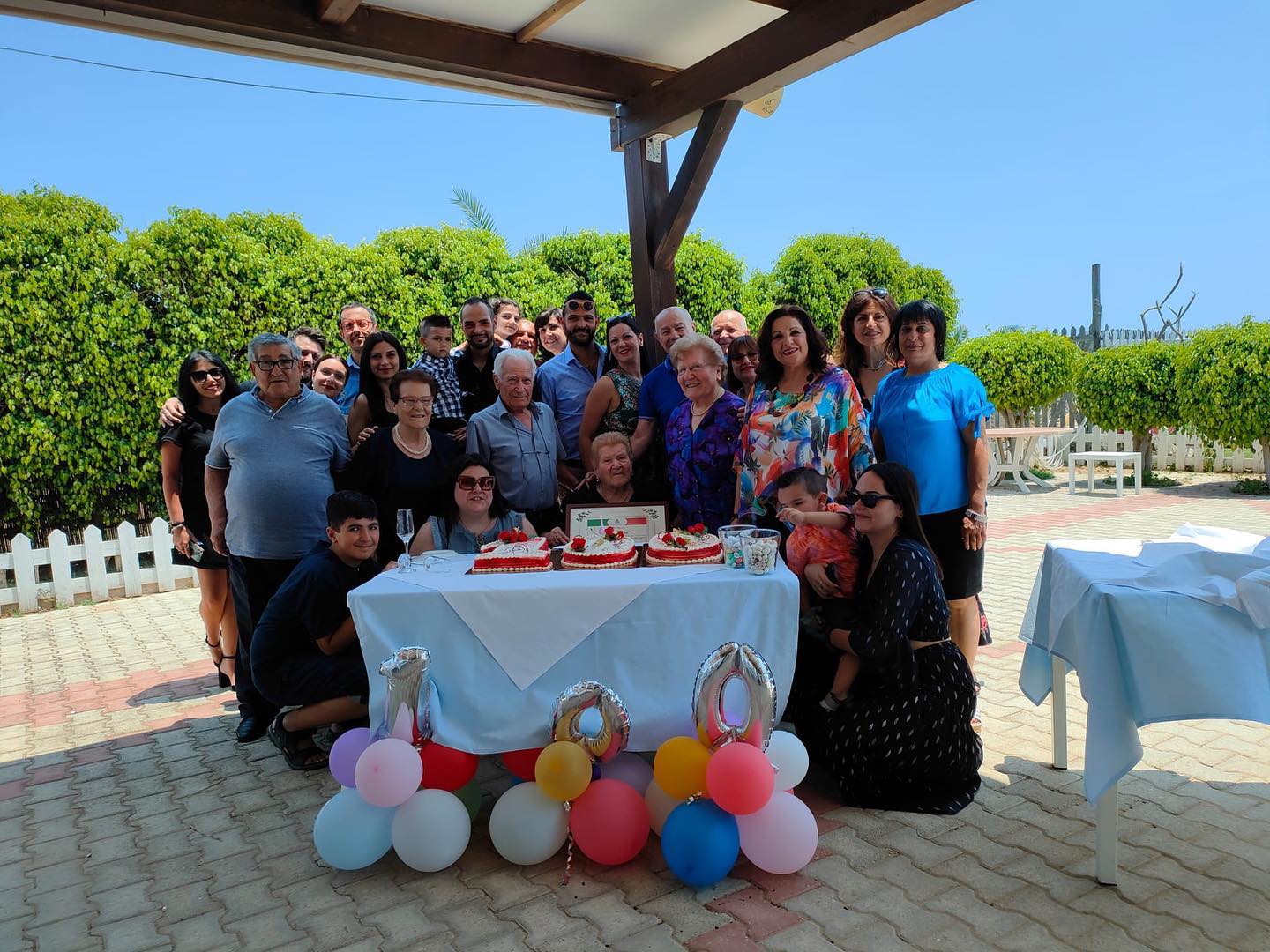 Pozzallo: ha festeggiato oggi i suoi primi 100 anni la signora Lina Roccasalvo