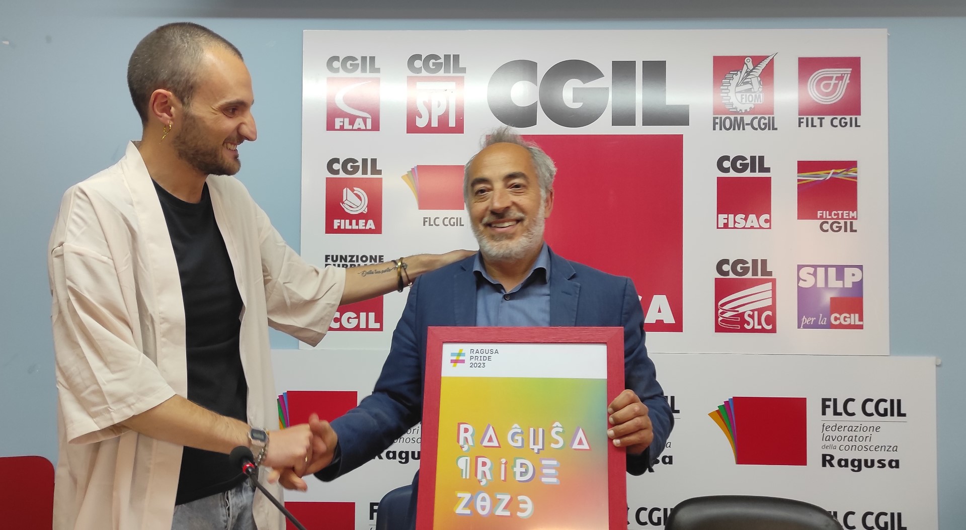 Arcigay e CGIL di Ragusa insieme contro ogni forma di discriminazione: siglato un protocollo