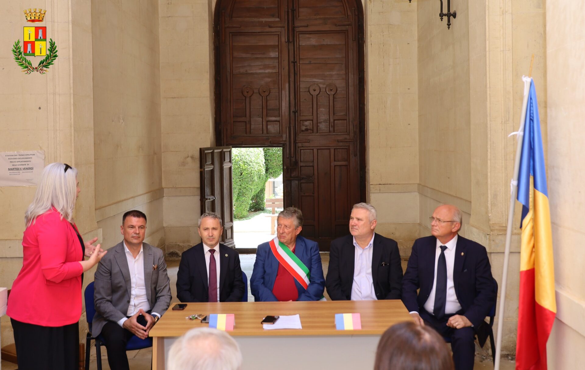 Ispica: commissione romena incontra il sindaco per firmare un accordo di collaborazione