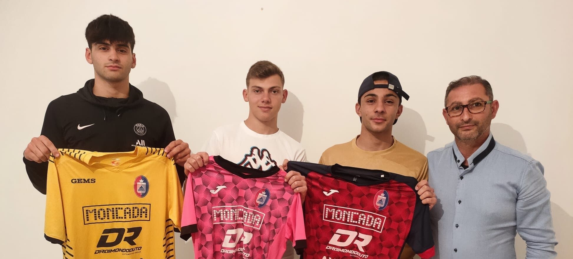 Il Frigintini Calcio pensa anche al futuro, riconfermati gli under Ruffino,Colombo e Giurdanella