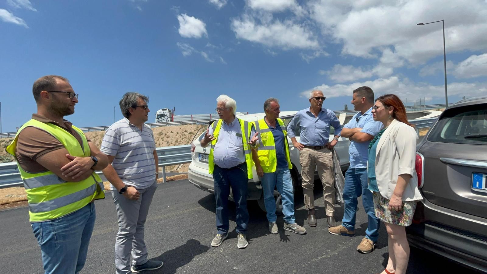 Autostrada, sopralluogo dell’on Campo: “Il tratto Ispica-Modica sarà pronto in autunno“