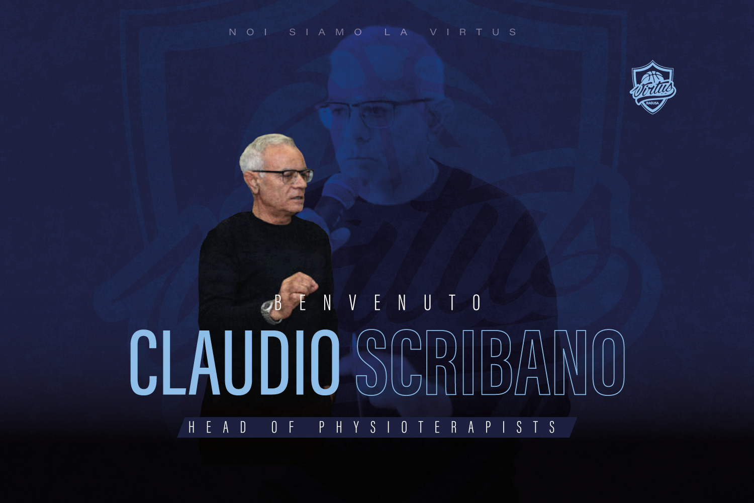 Basket: Claudio Scribano a capo del team medico della Virtus Ragusa, sarà il nuovo fisioterapista