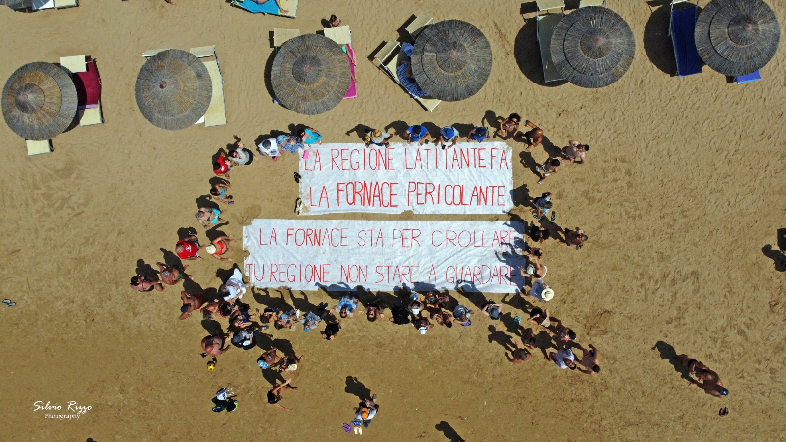 Fornace Penna: un flash mob per chiedere con forza l’applicazione del codice dei Beni Culturali