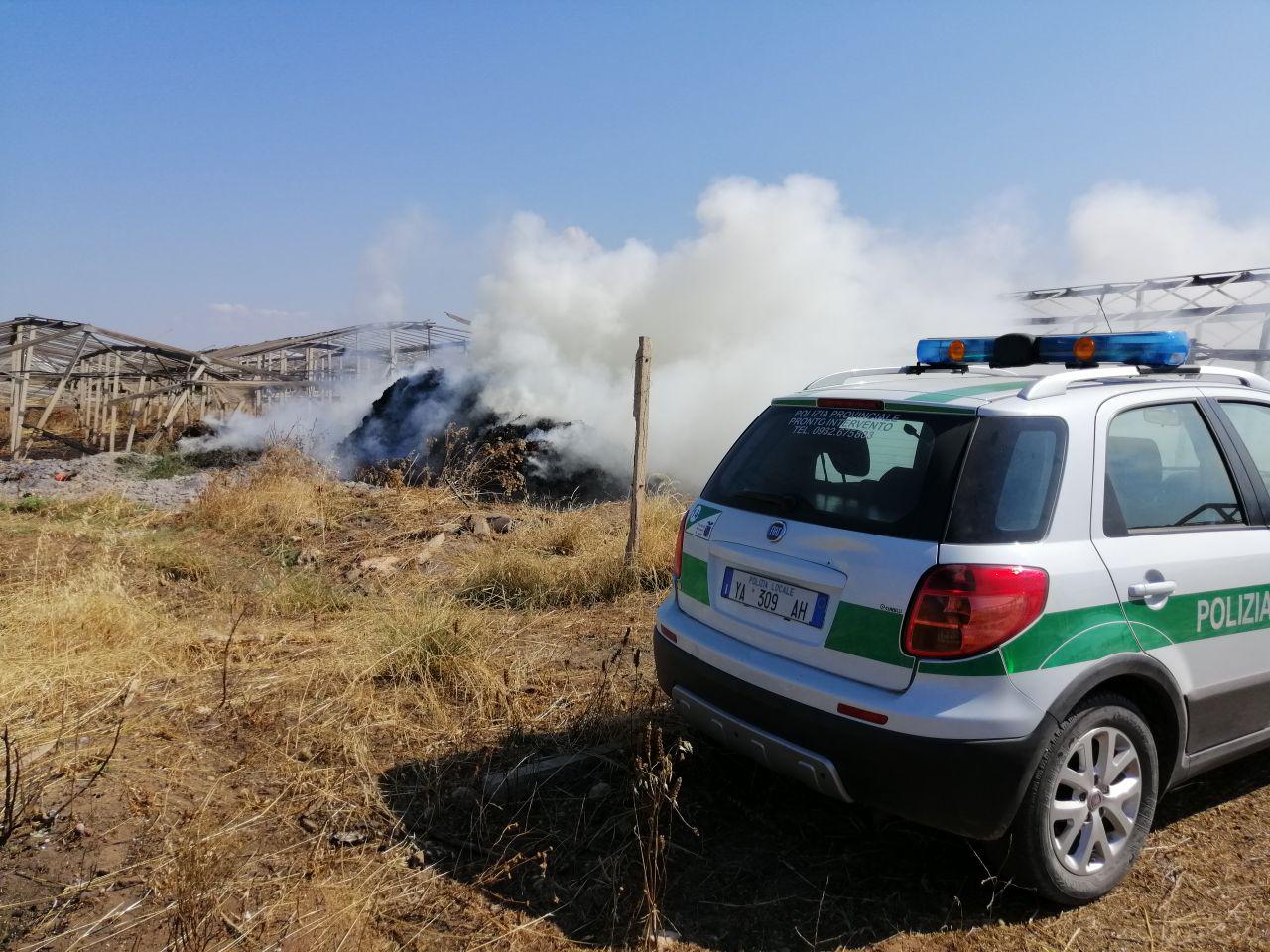 Contrasto alle “fumarole”, la Polizia Provinciale ha denunciato i primi 18  produttori agricoli