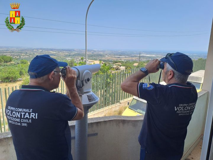 Campagna antincendi boschivi: ad Ispica i volontari della Protezione Civile in prima linea
