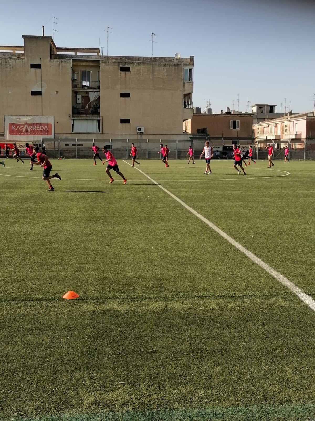 Modica Calcio: conclusa la prima settimana di preparazione, Betta: “Abbiamo iniziato bene”