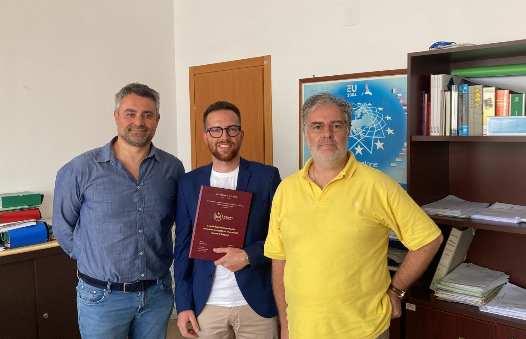 “Il ruolo degli enti locali nelle Comunità energetiche rinnovabili: il caso Ragusa” oggetto di tesi