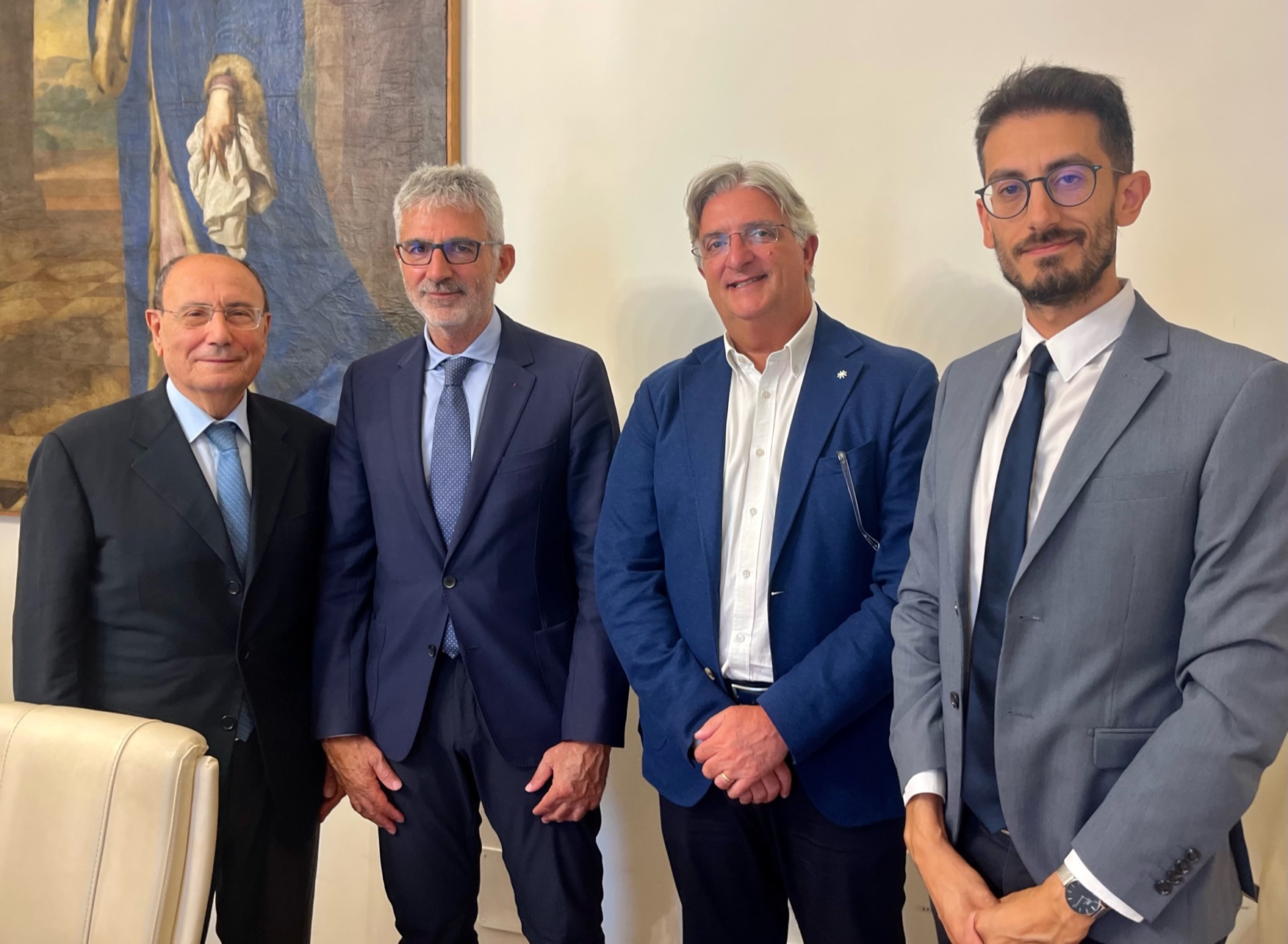 Il sindaco Cassì incontra a Palermo il presidente della Regione Schifani e l’Assessore alla salute