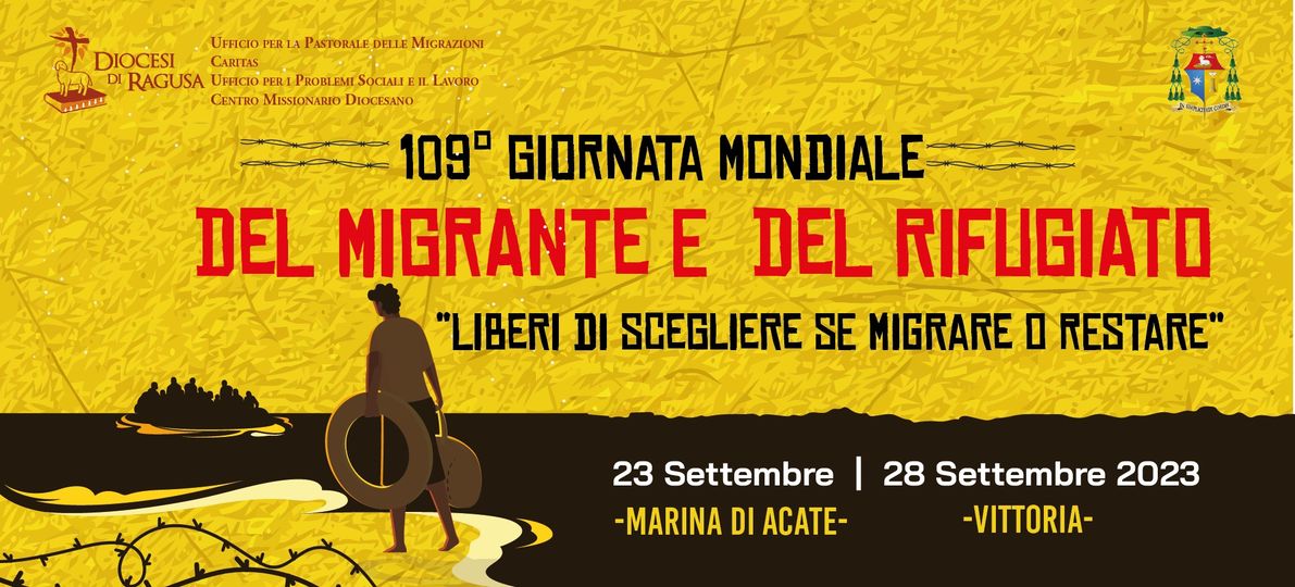 Giornata mondiale del Migrante e del Rifugiato: due appuntamenti a Marina di Acate e Vittoria