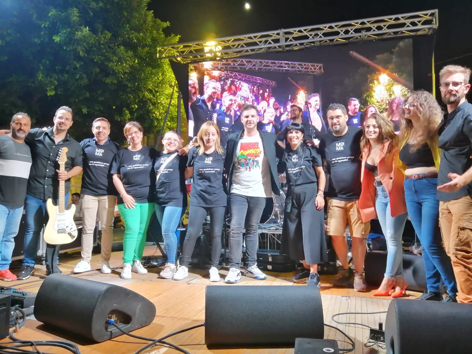 Modica Alta: grande successo ieri sera per il concerto dei Millewatt sulla scalinata di San Giovanni
