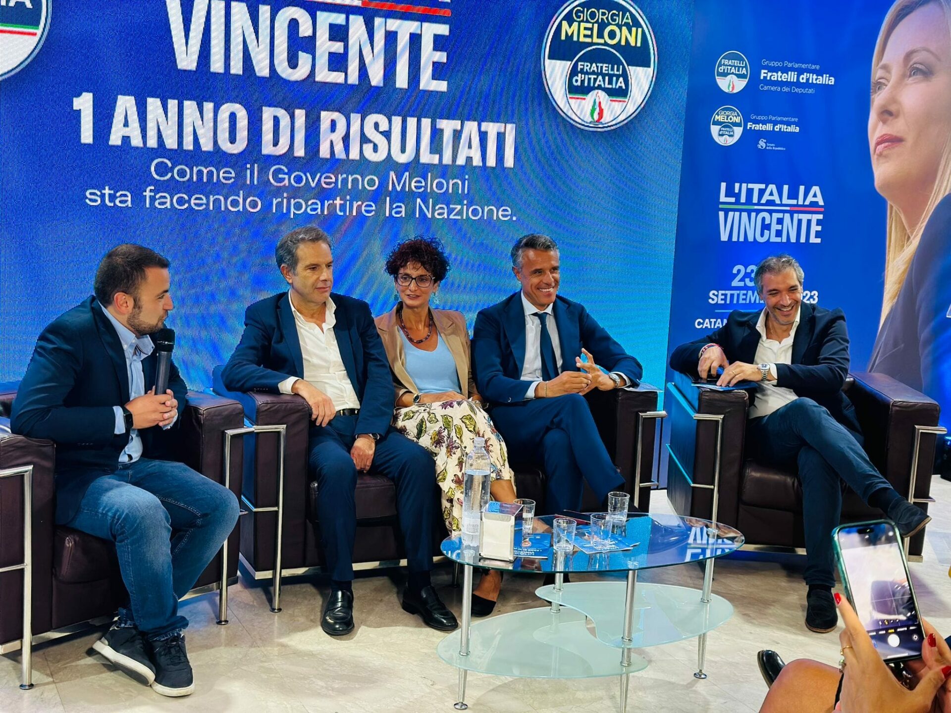 Sallemi (FdI) interviene a “L’Italia Vincente, un anno di risultati”. Sicilia al centro dell’agenda”