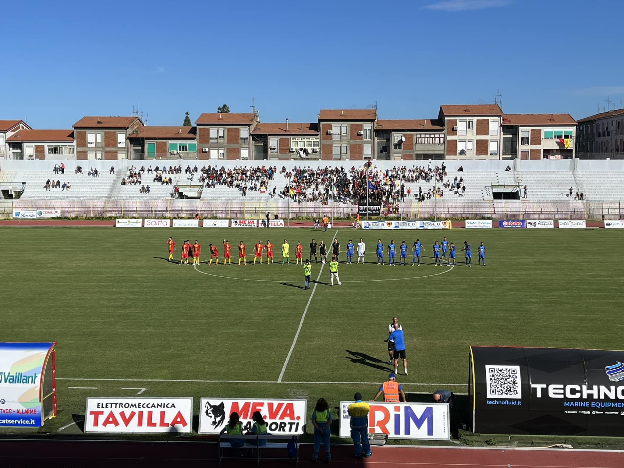 Il Ragusa k0 al “D’Alcontres” gli azzurri lottano, ma in dieci cedono alla Nuova Igea Virtus