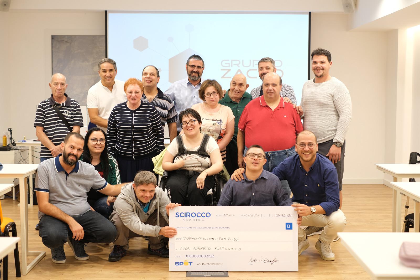 Modica: successo dell’iniziativa del Lido Scirocco. I ragazzi della cooperativa Portogallo avranno la barca a vela
