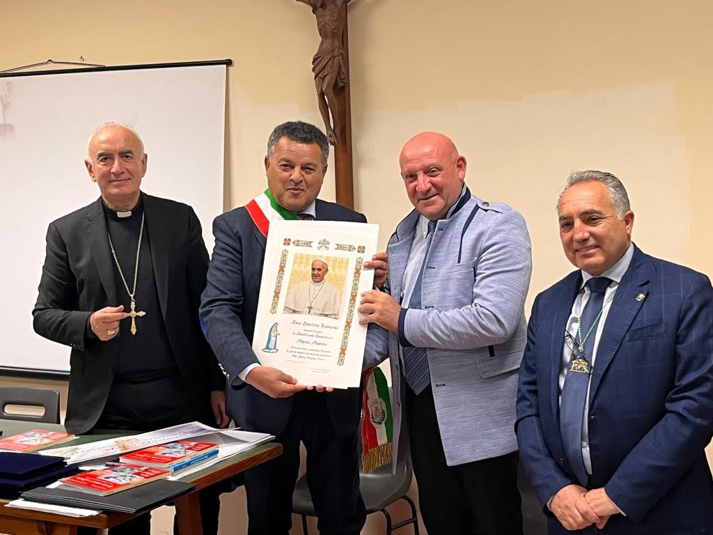 Scicli: il sindaco Mario Marino è stato nominato socio onorario del Parlamento della Legalità