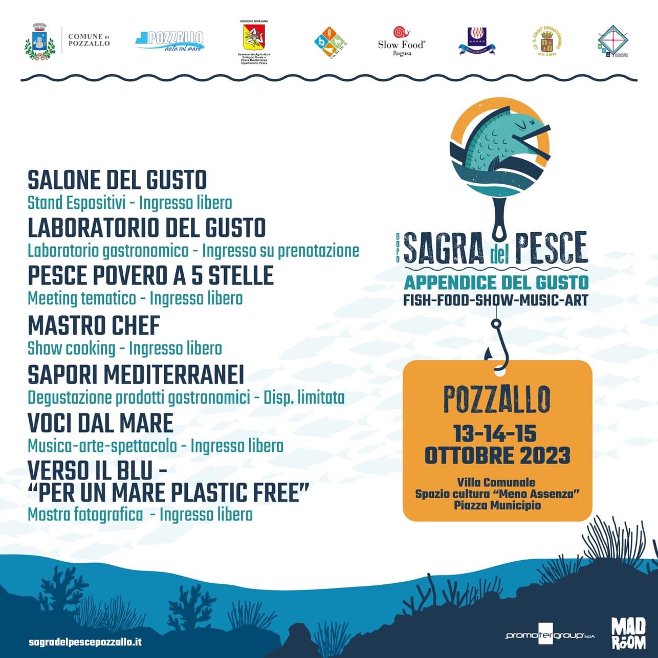 Pozzallo: dopo Sagra del Pesce-L’appendice del gusto dal 13 al 15 ottobre