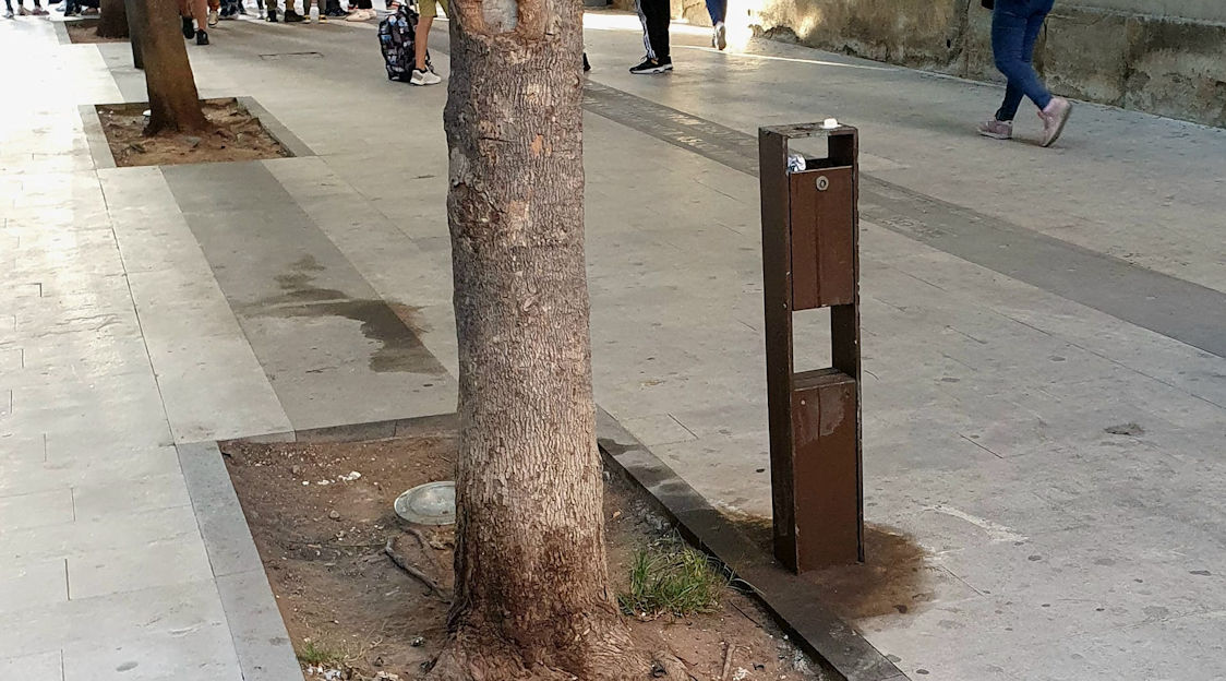 Vittoria: il consigliere Pelligra denuncia lo stato di degrado dello spazio antistante alla scuola “Vittoria Colonna”