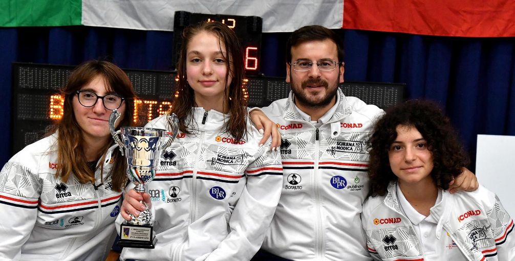 Scherma Modica: a Salsomaggiore Milana Stepovyk conquista la medaglia di bronzo nel fioretto femminile