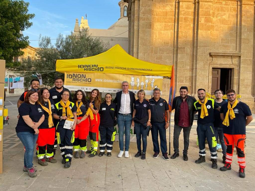 Protezione Civile: oggi in piazza a S. Croce Camerina la manifestazione “Io non rischio 2023”