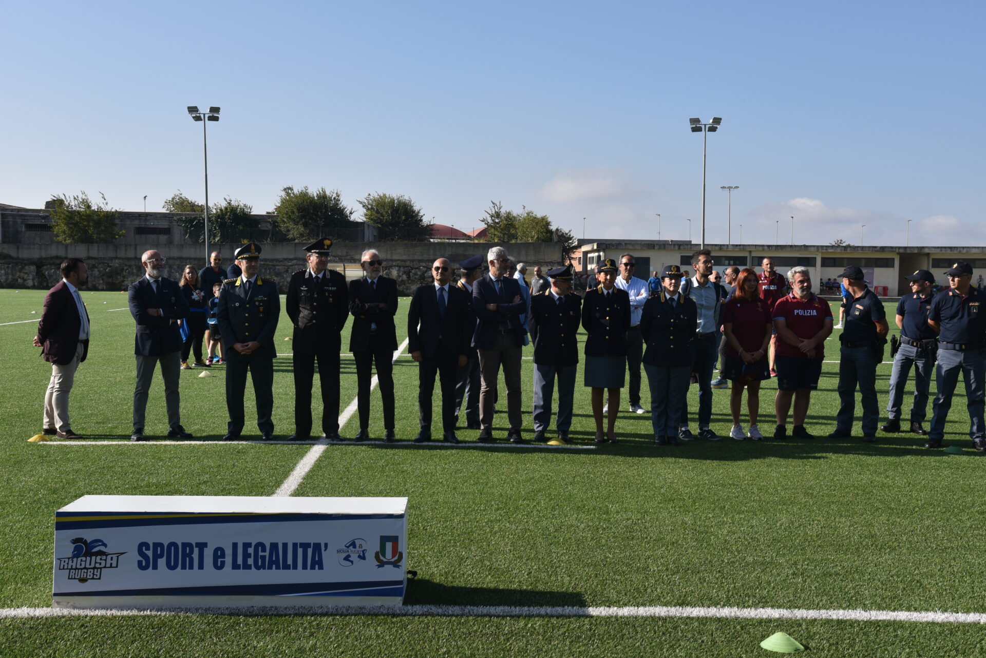 Sport e Legalità: a Ragusa grande spettacolo delle Fiamme Oro Rugby della Polizia di Stato